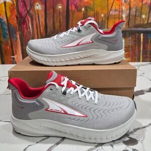 Altra M Torin 7 Wide Gray Red Men's Size 10 Trail Running Hiking Shoes
